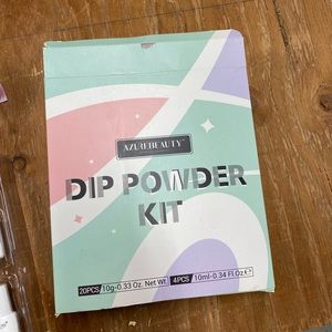 Azure beauty dip powder nail kit set